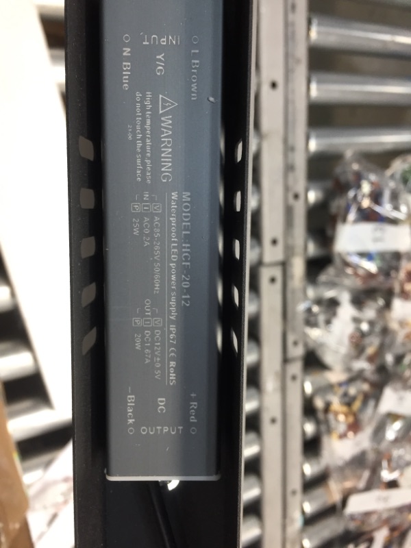 Photo 1 of 23 1/2" outdoor wall light bar (Unknown Brand) 
