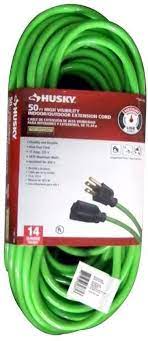 Photo 1 of 2 - 50 ft. 16/2 Indoor/Outdoor Extension Cord, Green
