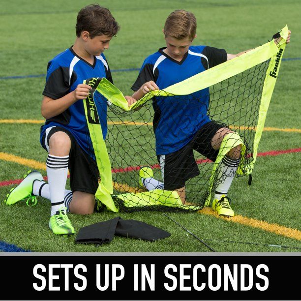 Photo 1 of Franklin Sports Portable Soccer Goal - Blackhawk Folding Goal - 4' x 3'
