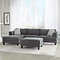 Photo 1 of ***BOX 3 OF 3 ONLY*** Ellery Fabric Sectional with Ottoman ***BOX 3 OF 3 ONLY***