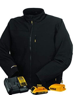 Photo 1 of DEWALT Heated Soft Shell Jacket Kit 2xl