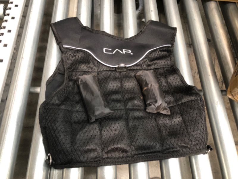 Photo 1 of CAP Barbell (HHWV-CB020C) Adjustable Weighted Vest, 20-Pound

