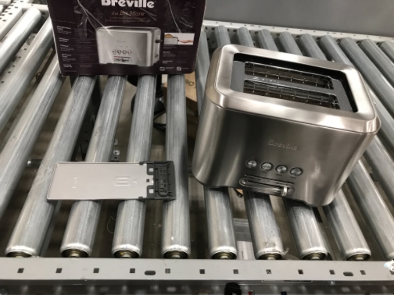 Photo 3 of Breville BTA720XL Bit More 2-Slice Toaster, Brushed Stainless Steel
