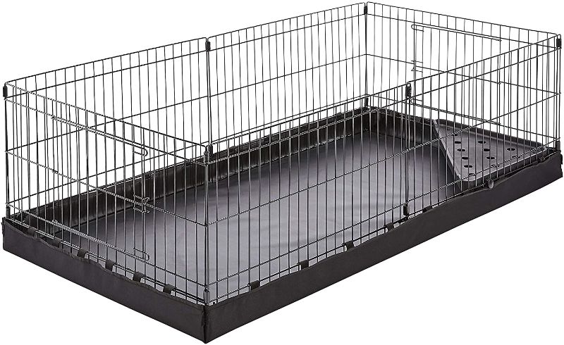 Photo 1 of (MISSING CANVAS BOTTOM) Amazon Basics Indoor-Outdoor Small Pet Habitat Cage with Canvas Bottom
