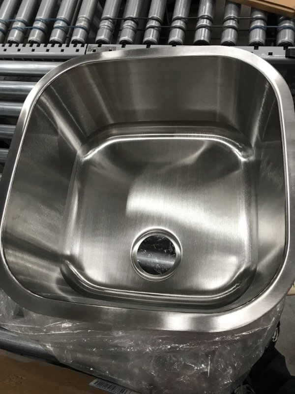 Photo 2 of (SIMILAR TO PHOTO) Single Bowl Drop-in Stainless Steel Laundry Sink