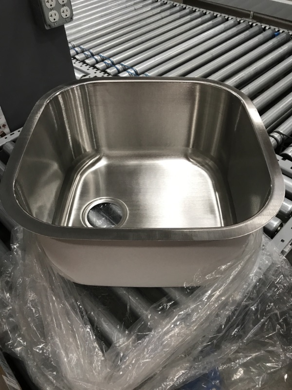 Photo 3 of (SIMILAR TO PHOTO) Single Bowl Drop-in Stainless Steel Laundry Sink