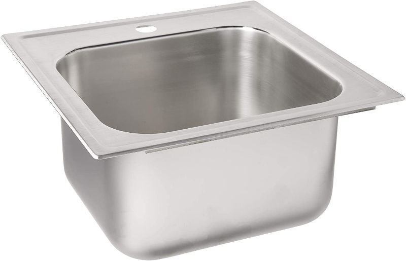 Photo 1 of (SIMILAR TO PHOTO) Single Bowl Drop-in Stainless Steel Laundry Sink