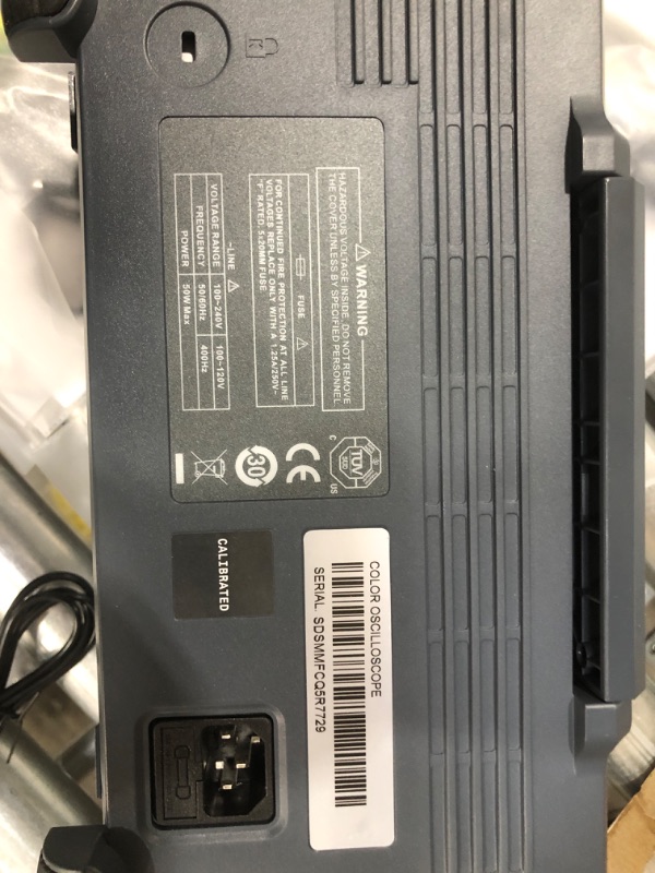 Photo 7 of Siglent SDS1104X-E 100Mhz digital oscilloscope 4 channels standard decoder
