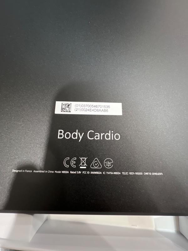 Photo 2 of Withings Body Cardio – Premium Wi-Fi Body Composition Smart Scale, Tracks Heart Health, Vascular Age, BMI, Fat, Muscle & Bone Mass, Water %, Digital...
