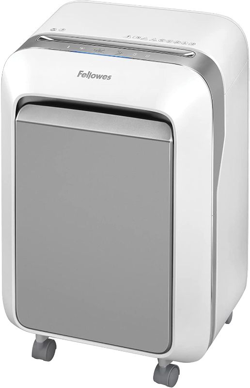 Photo 1 of Fellowes LX21M Powershred Micro Cut 16 Sheet Paper Shredder (White)
