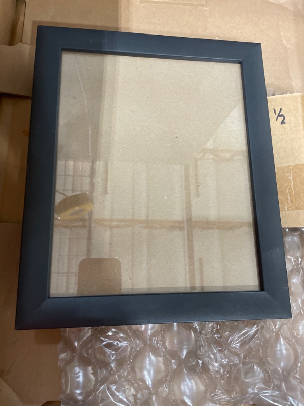 Photo 1 of Craig Frames 1WB3BK 10 by 11 nch Picture Frame, Smooth Wrap Finish, 1 Inch Wide, Black

