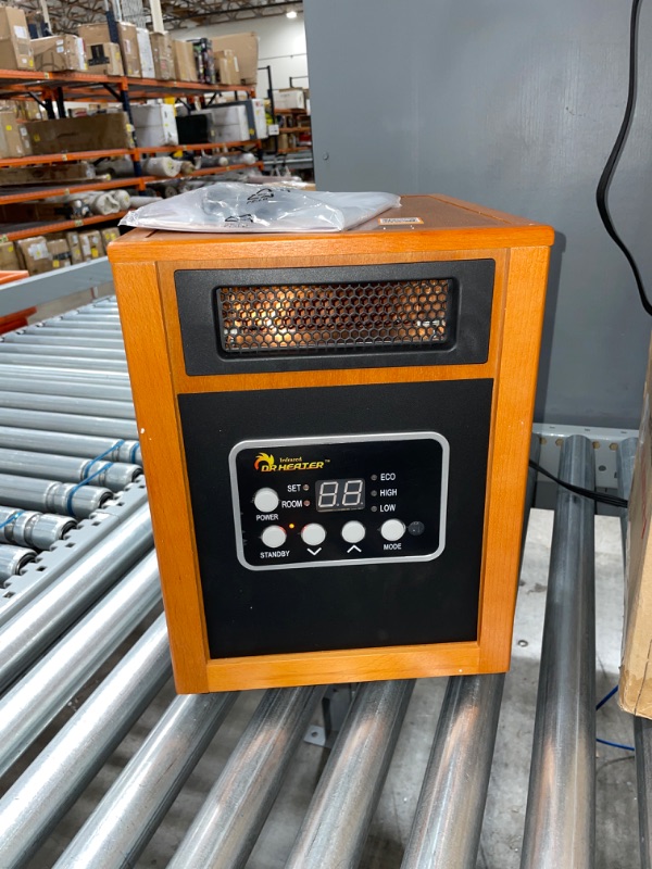 Photo 2 of Dr Infrared Heater Portable Space Heater, 1500-Watt
