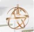 Photo 1 of LNC HOME MERDEN GOLD GLOBE PENDANT 