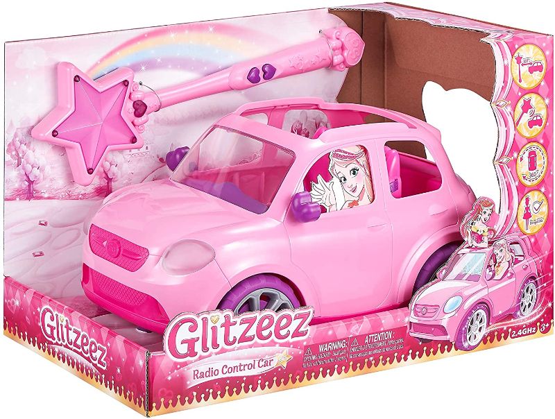 Photo 1 of Glitzeez Magic Wand Radio Control Car - 82ft Range and 360 Degree Turning, Ages 3+
