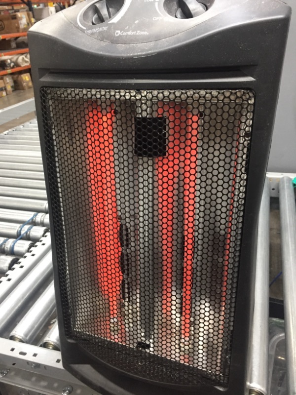 Photo 3 of 1500-Watt Electric Quartz Infrared Radiant Tower Heater
COMFORT ZONE