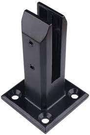 Photo 1 of 10ct YL Glass Pool Balcony Spigot, 1 Piece, Black Spigot Glass Railing 316 ...