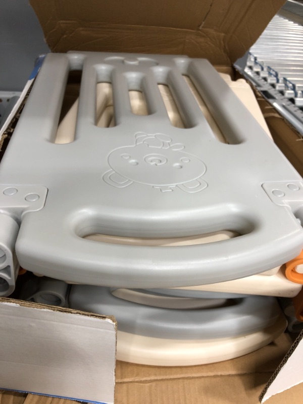 Photo 1 of Kidzone Grey - White Baby Interactive Playpen