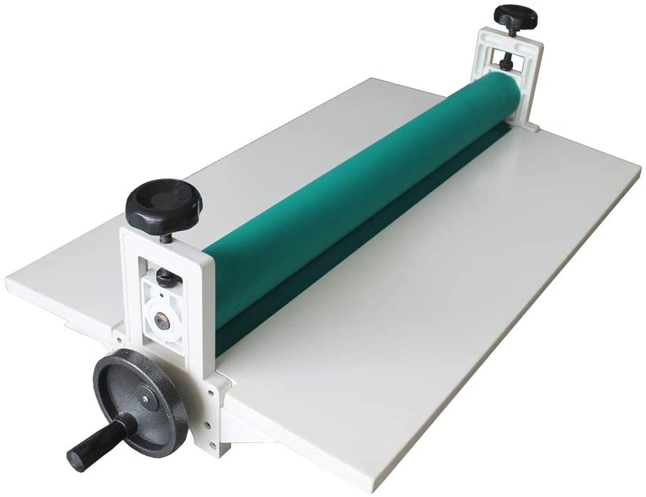 Photo 1 of NTBUYING Manual Cold Roll Laminator 25'' Laminating Machine Lamination Foldable Long Wings