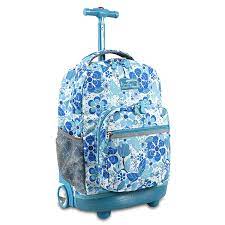 Photo 1 of J World New York Sunrise Rolling Backpack. Roller Bag with  Wheels, 