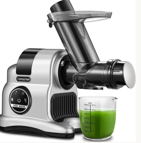 Photo 1 of AMZCHEF Inovative Cold Press Slow Juicer ZM1517 Gray
