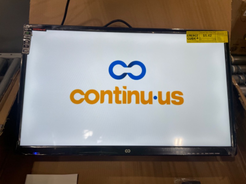 Photo 2 of 28” LED HDTV by Continu.us | CT-2860 High Definition Television 720p 60Hz TV, Lightweight and Slim Design, VGA/HDMI/USB Inputs, VESA Wall Mount Compatible.
