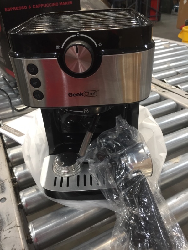 Photo 2 of geek chef espresso and cappuccino maker