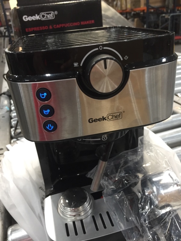 Photo 1 of geek chef espresso and cappuccino maker