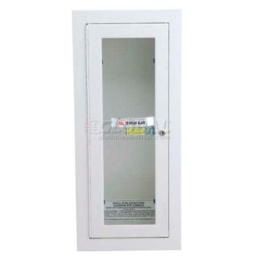 Photo 2 of 
Potter Roemer Alta Steel Fire Extinguisher Cabinet, Full Breakable Glass Window, Semi-Recessed