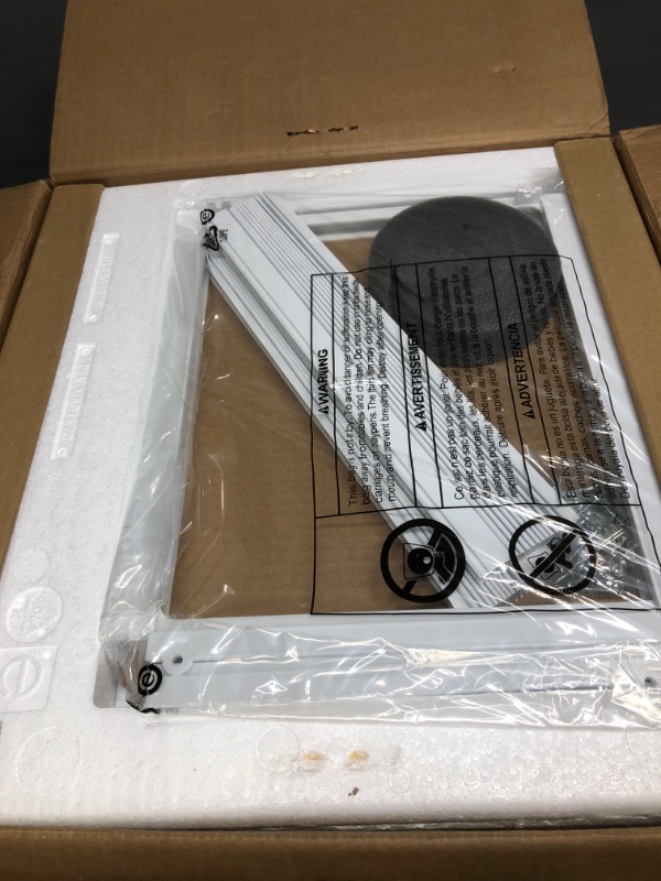 Photo 1 of 5,000 BTU 115-Volt Window Air Conditioner for 150 sq. ft. Rooms in White
