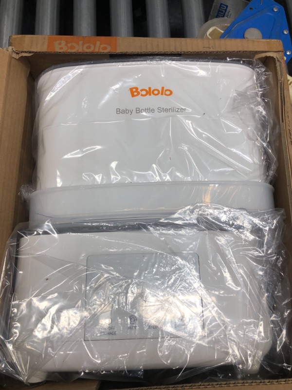 Photo 1 of Bololo Baby Bottle Sterilizer and Dryer| Sanitizer for Baby Bottles?Breast Pump | 600W Stronger Power eletric Bottle Steamer Box | LED Touch Screen | Auto Shut-Off
