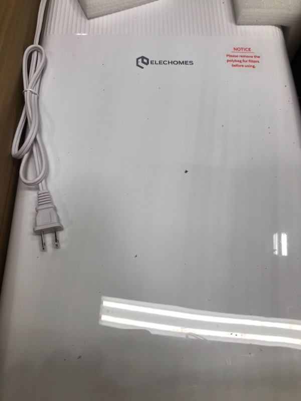 Photo 1 of Air Puri-fier for Home, Elechomes KJ203F-142 True HEPA Air Puri-fiers with Washable Fil-ters for Large Room Up to 270ft², Air Cleaner with Sleep Mode for Bedroom
