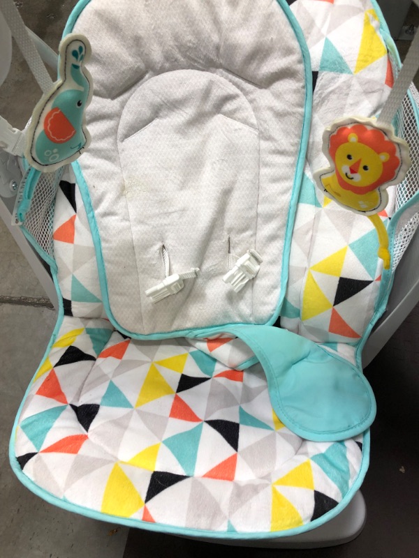 Photo 3 of Fisher price  Compact Portable Baby Swing with Music and Toy Bar