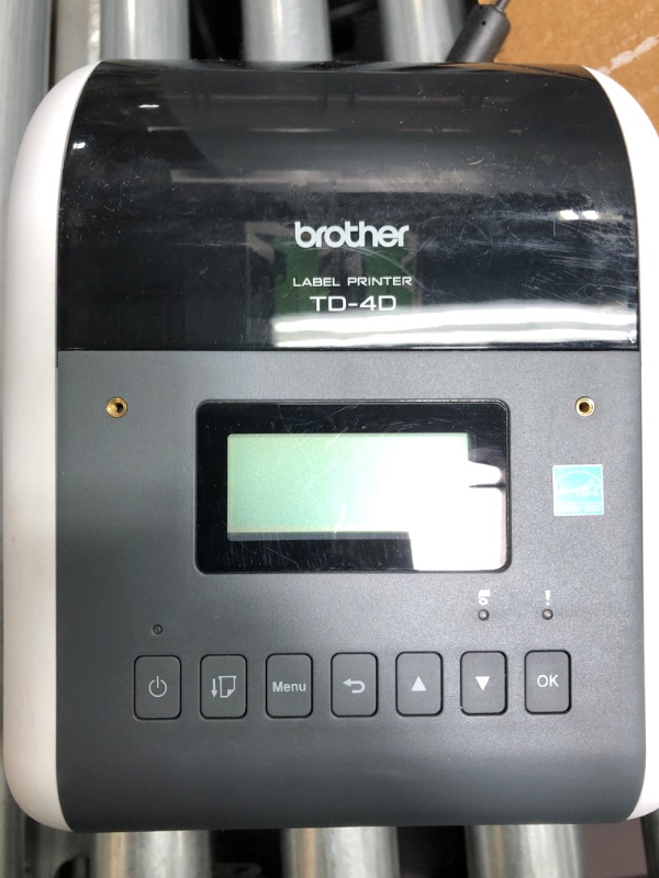 Photo 4 of Brother TD-4550DNWB Desktop Direct Thermal Printer - Monochrome - Label Print