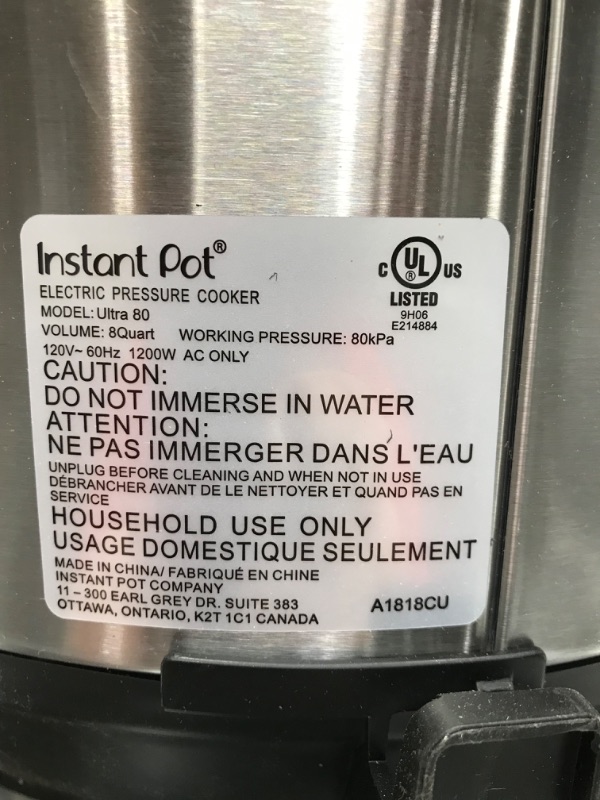 Photo 3 of Instant Pot Duo Plus 6 qt 9-in-1 Slow Cooker/Pressure Cooker