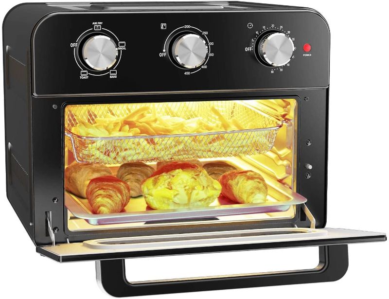 Photo 1 of Air Fryer Oven 24.5Qt, ORZOX Large XL 6 Slices Toaster Oven Air Fryers Combo