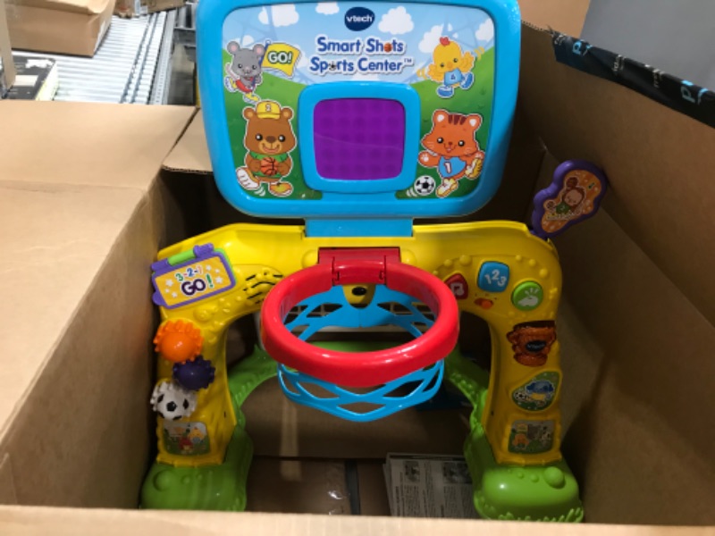 Photo 2 of **DOES NOT POWER ON , MAY NEED BATTERIES***
VTech Smart Shots Sports Center (Frustration Free Packaging) , Yellow
