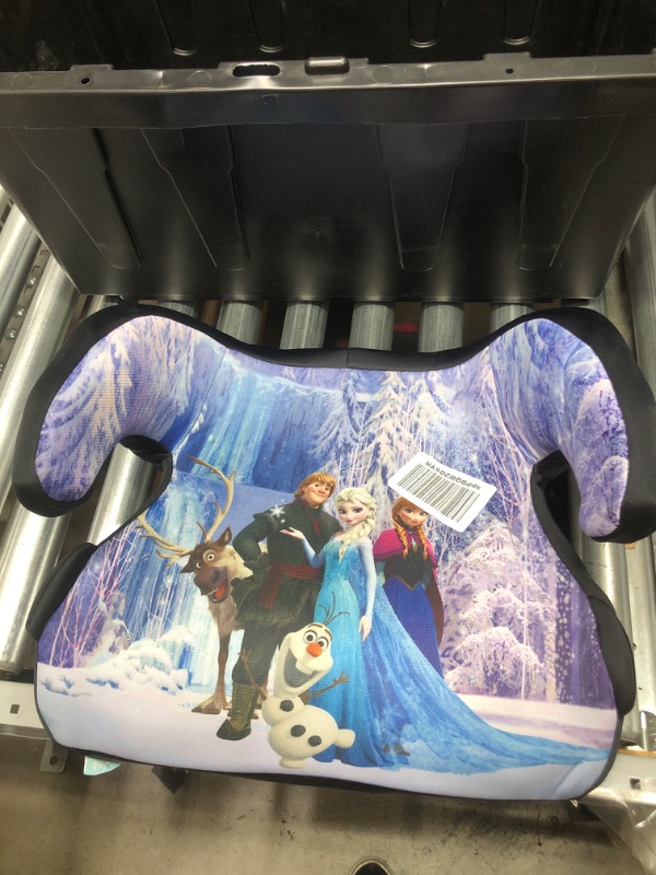 Photo 2 of (MISSING SEAT BELT CLIP) KidsEmbrace Disney Frozen Backless Booster Car Seat with Seatbelt Positioning Clip