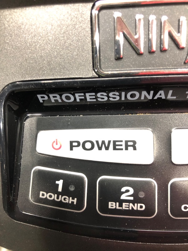 Photo 5 of ***FACTORY SEALED, TESTED POWERS ON*** Ninja BL770 Mega Kitchen System, 1500W, 4 Functions for Smoothies, Processing, Dough, Drinks & More, with 72-oz.* Blender Pitcher, 64-oz. Processor Bowl, (2) 16-oz. To-Go Cups & (2) Lids, Black Black with 2 Nutri Nin