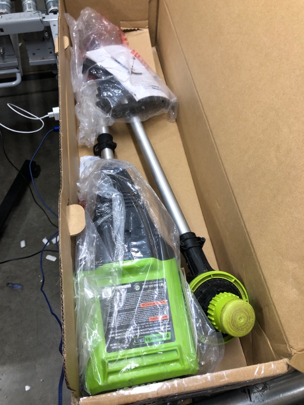 Photo 2 of *INCOMPLETE* Greenworks PRO 16-Inch 80V Cordless String Trimmer, Battery Not Included ST80L00 Tool Only String Trimmer String Trimmer