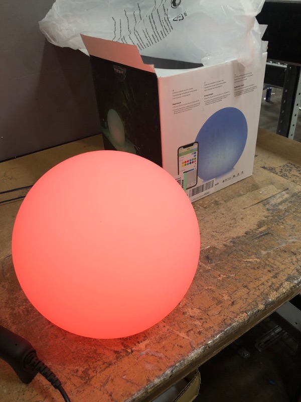 Photo 1 of Eve Flare - Portable Smart LED Lamp, IP65 Water Resistance and Wireless Charging (Apple HomeKit) - 90-lumen LED; Built-in Battery with Wireless Chargi
