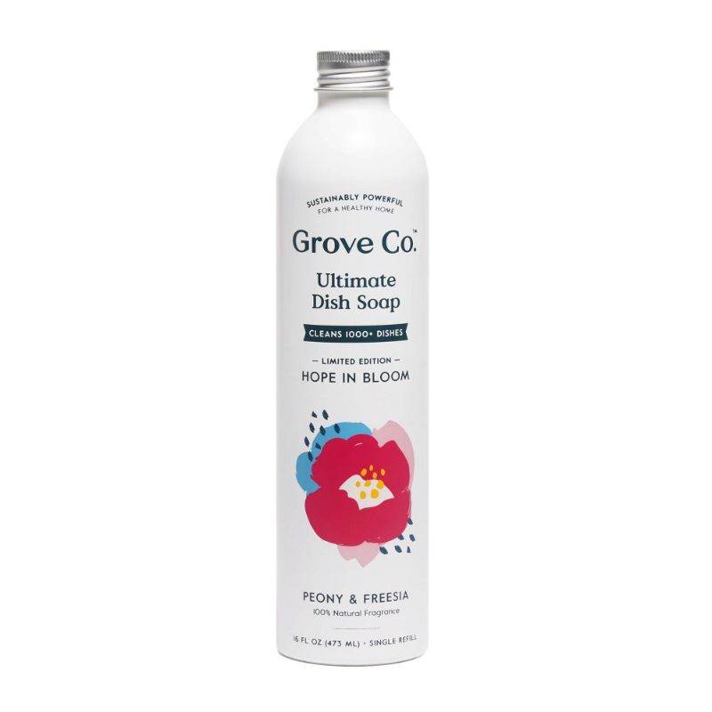 Photo 1 of 3- Grove Co. Hope in Bloom Peony & Freesia Dish Soap - 16 Fl Oz
