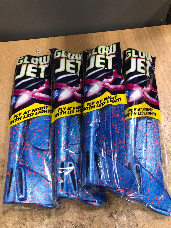 Photo 1 of 4- blue glow jet with LED lights 