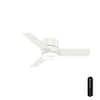 Photo 1 of Hunter Fan 44" Minimus-Fresh White - 3181 CFM W/ Light Kit