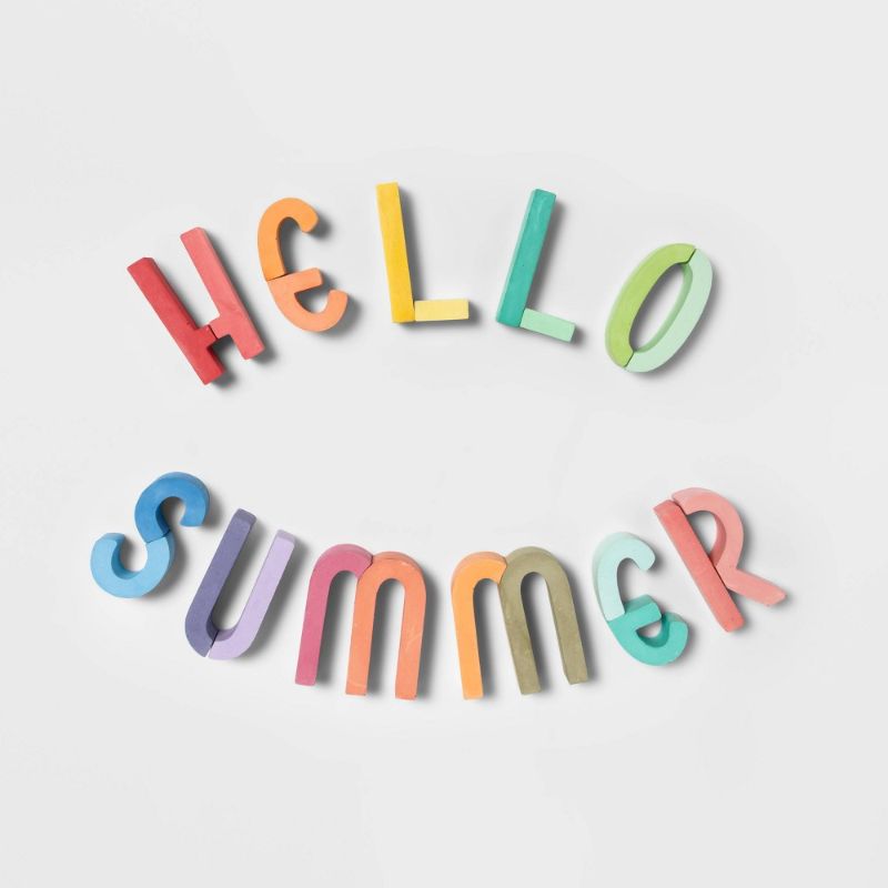 Photo 1 of (2) 22pc Hello Summer Chalk Set - Sun Squad