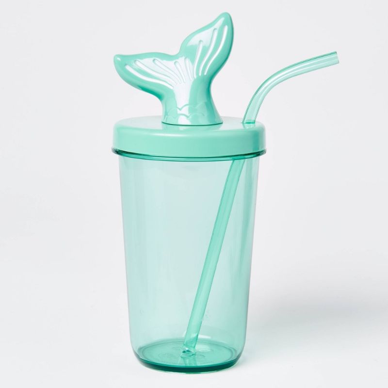 Photo 1 of 17oz Plastic Mermaid Tumbler - Sun Squad