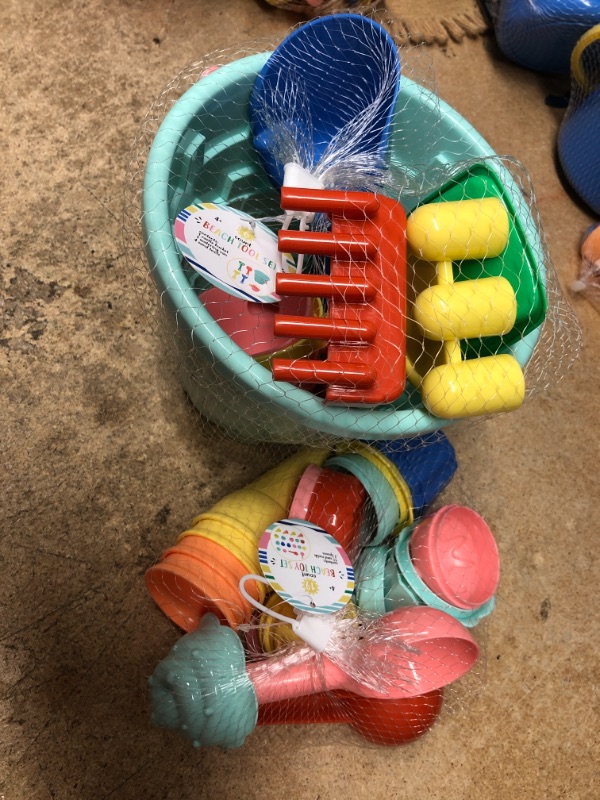 Photo 1 of BEACH TOYS FOR SAND CASTLES 