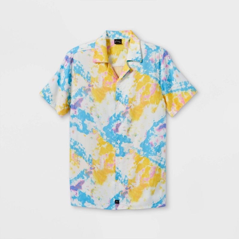 Photo 1 of Boys' Short Sleeve Button-Down Shirt - Art Class™
Size: XS (4/5)