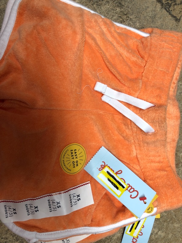 Photo 3 of Bundle of 8 Items:
Girls' Loop Terry Shorts- Cat & Jack™ - Blue x4
Sizes: XS - x2, S - x2
Girls' Loop Terry Shorts- Cat & Jack™ - Orange x3
Sizes: XS - x2, and S
Girls' Rib Pull-on Shorts - Cat & Jack™ Mint Green
Size: XS