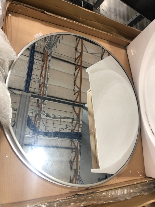 Photo 2 of 32" Round Decorative Wall Mirror - Project 62