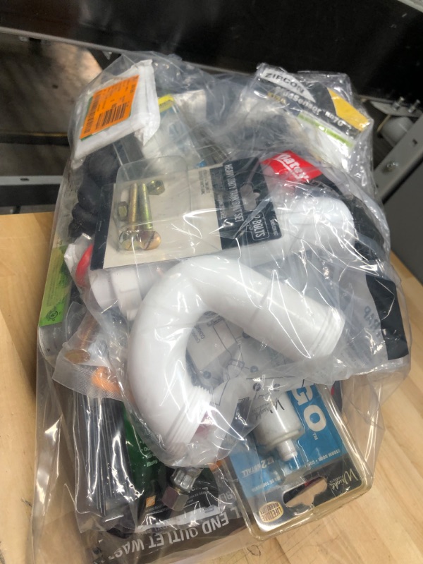 Photo 1 of  -NO REFUNDS **BUNDLE OF ASSORTED  HOME ,ELECTRICAL & PLUMBING ITEMS 
